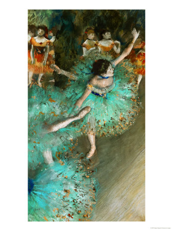 Green Dancer Degas